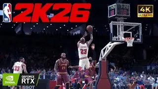 NBA 2K26 | 95-96 CHICAGO BULLS vs 2016 CLEVELAND CAVALIERS in 4K Ultra Realistic