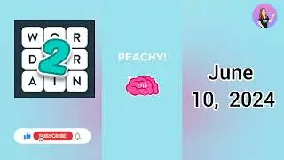 WordBrain 2 Ocean Event Day 1 June 10, 2024 Solution