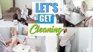 CLEAN WITH ME 2019 ~ LET'S GET CLEANING!!! ~ CLEANING MOTIVATION