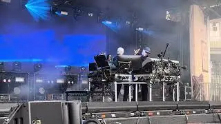 Underworld live Halifax piece hall 28/06/24 low burn