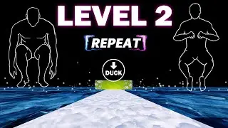 HIGH QUALITY FITNESS Immersive Warm-Up Games  I LEVEL 2  I Full Body & Reaction Game (Level UP)