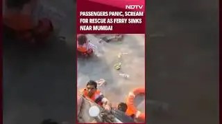 Mumbai Boat Accident: Passengers Panic, Scream For Rescue As Ferry Sinks Near Mumbai