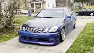 Installing Junction Produce Curtians on the VIP Lexus GS400