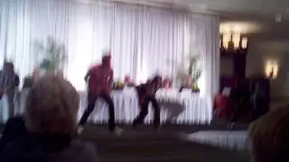 Flash Mob Break Dancers interrupt Tax Guy Speech in New York-June, 2013