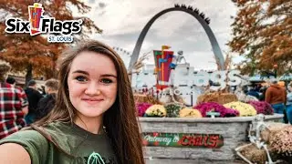 Six Flags St. Louis Vlog! | Oct. 22nd