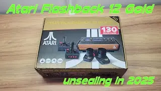 Atari Flashback 12 Gold - Unpacking in 2025