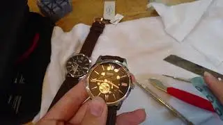 [Fossil Authentic Watches] Thử độ chống trầy cơ bản của mặt k&iacute;nh đồng hồ Fossil