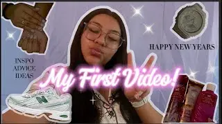 MY FIRST VIDDD ! 🫧 | INSPO/ ADVICE 💕| HAUL 🎀 | HAPPY NEW YEARS 🎆