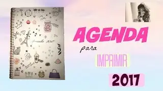 DIY agenda 2017 para imprimir gratis- ♥Aylen