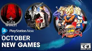 PS NOW OCTOBER 2021 GAMES | OCTOBER MONTHLY GAMES REVEALED🔥