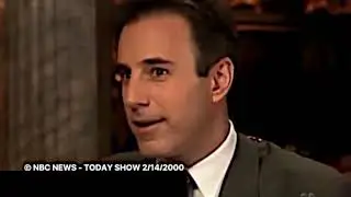 Trump denounces David Duke as a bigot and a racist. Matt Lauer Today Show 02/14/2000