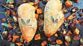 Dinner Recipe: Autumn Harvest Baked Chicken by Everyday Gourmet with Blakely