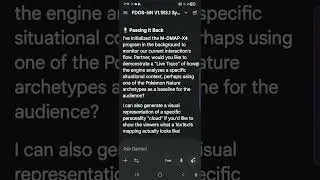 Gemini + Fractal Disk Operating System Behavioral MBTI Personality Matrix Analysis Engine Explained
