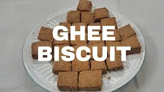 Ghee Biscuit | Nei Biscuit | Wheat Recipe | Snack Recipe | Kids Snacks | Gowri's Food Corner