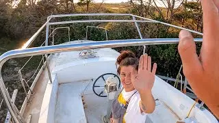 The Rebuild Starts. Restoring a wrecked sailboat with VERY little experience