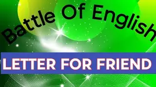 |Letter writing||Writing letter in english|| Congratulations english letter|