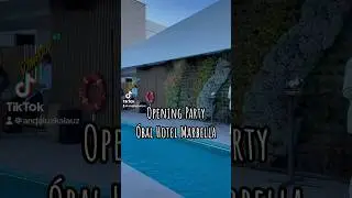 Opening Party - &Oacute;bal Urban Hotel Marbella #spanyolorsz&aacute;g #Spain #Marbella #AndaluzKalauz #travel