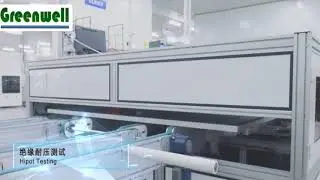 hi-pot testing|solar testing machine|solar module manufacturing line|Qinhuangdao Greenwell