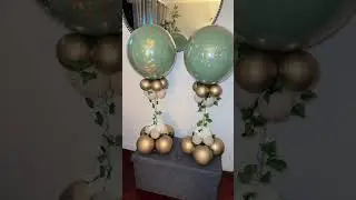Balloon Centerpieces ✨🎈#communion #celebration #centerpieces #balloons