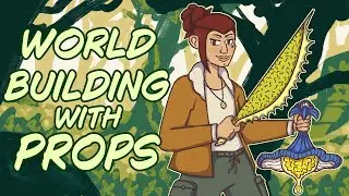 World Building With Props! | Adventurer's Inventory Art Challenge | (Speedpaint + Commentary)