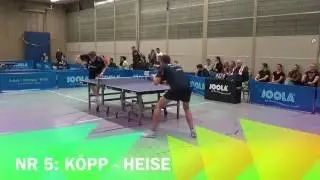 TOP 5 Ballwechsel: F&uuml;chse vs. TTC D&uuml;ppel - 24.09.2016