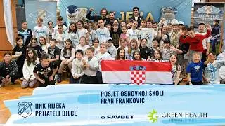 HNK Rijeka prijatelj djece: OŠ Fran Franković