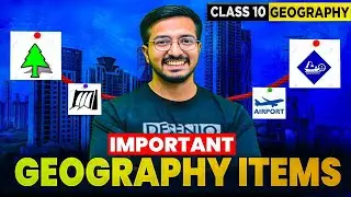 GEOGRAPHY MAIN ITEMS 🔥| DAMS +| PORTS + AIRPORTS + NATIONAL PARKS   #class10 #socialscience  #cbse