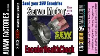 Brusatori Servo motor Bearing Change, Encoder install Adjust Align in Dubai Service Center Dubai
