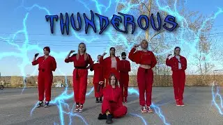 [KPOP IN PUBLIC] [ONE TAKE] Stray Kids – 'Thunderous' Dance cover by INFINITY from Russia.
