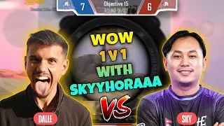 PMGC PLAYER SKYYHORAAA VS CR7 DALLE | 1v1 SPRAY, 120 VS 40 FPS | REDMI NOTE 9 PRO PUBG TEST 2026 