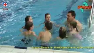 kostenloser Anfänger Schwimmkurs - Teil 2 - Wassergewöhnung - von Swimcoach Deutschland