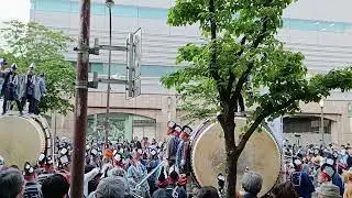 This is Japanese festival called matsuri big drums very interesting.#we love #japan