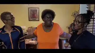 Ida, Jean and Teresa singing old school songs and having fun.  Love Is Here by the Futures.