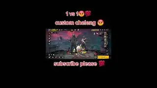 1 vs 1 custom cheleng aecsept 6 v 6 raund ho gya  sath me emot mar Rahe he last tak jarur dekhiye 🙏