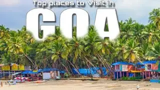Top Places to Visit in Goa 🏝️ | Baga Beach 🏖️ | Parra Road | Fontainhas in Panjim | Anjuna Beach 🏝️!