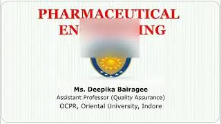 Pharmaceutical Engineering