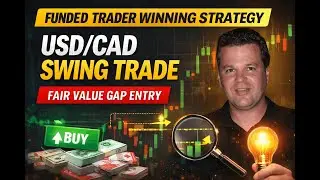 USD/CAD Swing Trade | Fair Value Gap + Liquidity Model