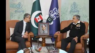 High Commissioner of Canada to Pakistan  called on CNS, Admiral Naveed Ashraf at NHQ Islamabad