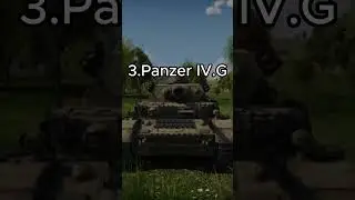 Top 5 Best Low-Tier German Tanks | War Thunder  #shorts