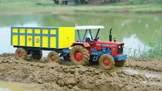 Tractor Centy Toys Tata Trucks | Tata Signa | Tipper Trucks | Truck Videos |