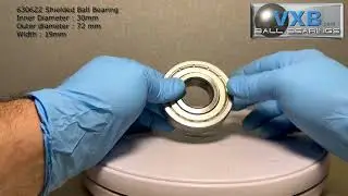 Comparison 30mm inner diameter Food Grade S6306-2RS vs Shielded Ball Bearing 6306ZZ