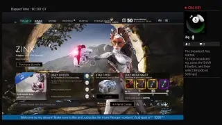 Paragon random Hero Deck Build Tryout Live Stream Two Days until Zinx hype!