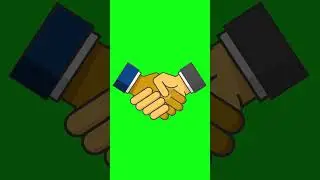 Handshake || Deal Done || Green Screen Footage
