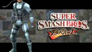 MGS4 [Theme of Love] - Super Smash Bros. Brawl