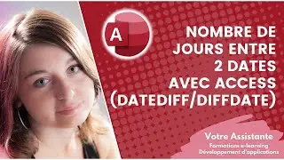 Calculer le nombre de jours entre deux dates avec Access (fonction DateDiff ou DiffDate)