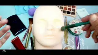 ASMR Wooden Skincare on Mannequin |Relaxing Video