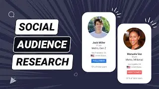 Social media audience research | Social Persona by Delve AI