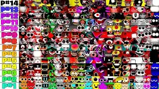 All 14 Phases Together in Incredibox Sprunki - All Characters in One Phases 1-14