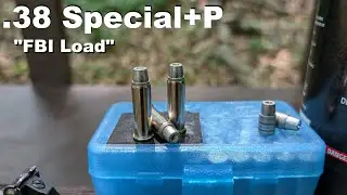 Homemade FBI Load .38 Special+P 158 gr LSWC-HP - Ballistic Gel Test - Zero Bullets - 2