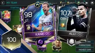 FIFA 18 MOBILE S2 THE 90 ST TOTY HARRY KANE & 100 CAM DELE ALLI PARTNERSHIP!!! 🔥 #FIFAMobile